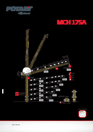 Grúas torre con pluma rotativa Potain MCH 175 A