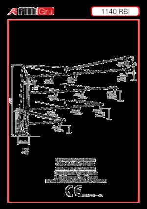 Grúas torre con rotación inferior FM-Gru 1140 RBI