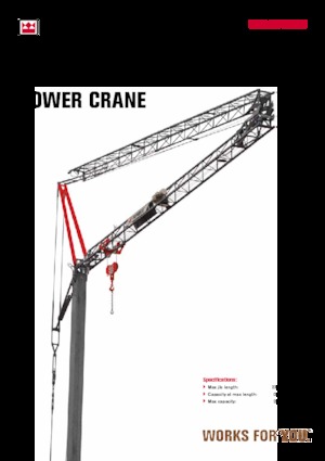 Grúas torre con rotación inferior TEREX CRANES CBR 28 PLUS