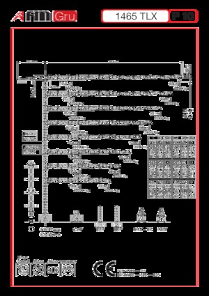 Grúas torre con rotación superior FM-Gru 1465 TLX P8
