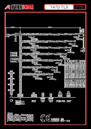 Grúas torre con rotación superior FM-Gru 1470 TLX P10