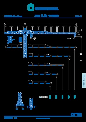 Grúas torre con rotación superior Comansa 30LC1100