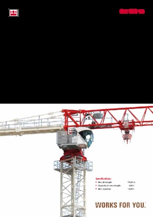 Grúas torre con rotación superior Terex Comedil (Zeppelin) CTT 332-16