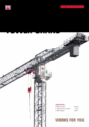 Grúas torre con rotación superior Terex Comedil (Zeppelin) CTT 561A-32