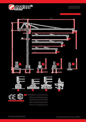 Grúas torre con rotación superior Raimondi MR75