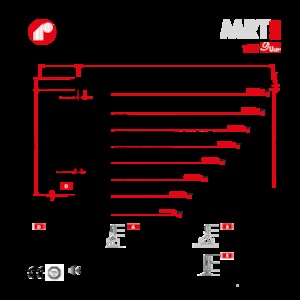 Grúas torre con rotación superior Raimondi MRT223