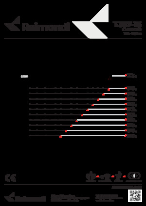 Grúas torre con rotación superior Raimondi T357