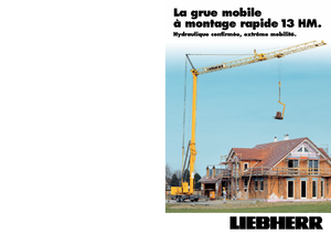 Grúas torre con rotación inferior Liebherr 13 HM