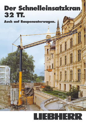 Grúas torre con rotación inferior Liebherr 32 TT - 2,5-FU