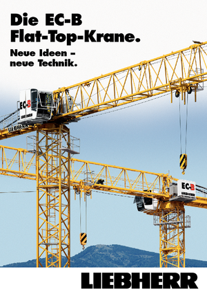 Grúas torre con rotación superior Liebherr 250 EC-B 12 Litronic