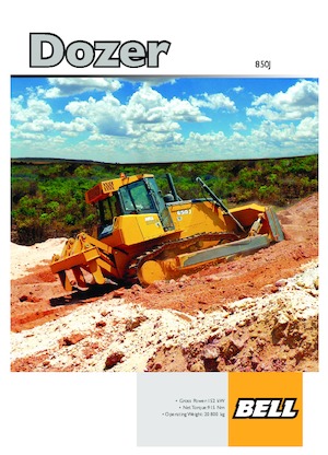 Bulldozers / Topadoras Bell 850J