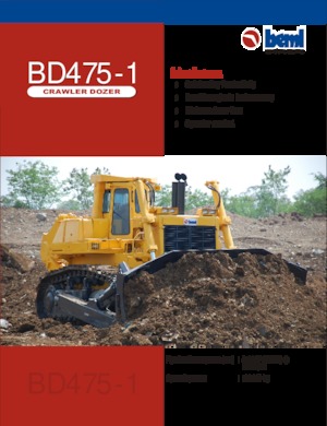Bulldozers / Topadoras Beml BD475-1