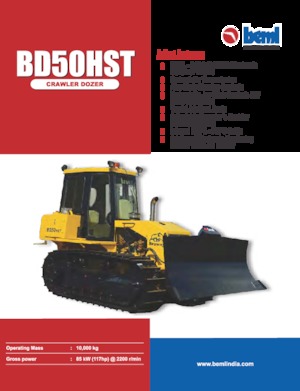 Bulldozers / Topadoras Beml BD50 HST