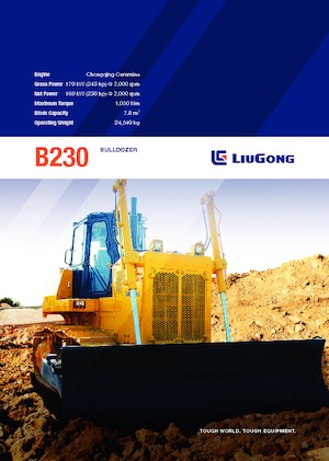 Bulldozers / Topadoras Liugong B230