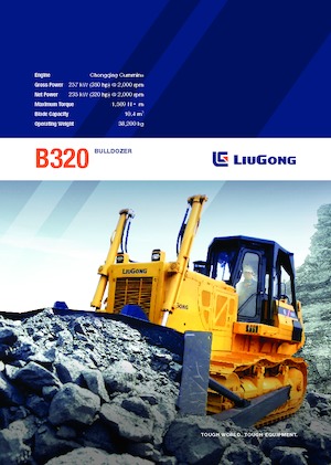 Bulldozers / Topadoras Liugong B320 