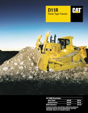 Bulldozers / Topadoras Caterpillar D 11 R