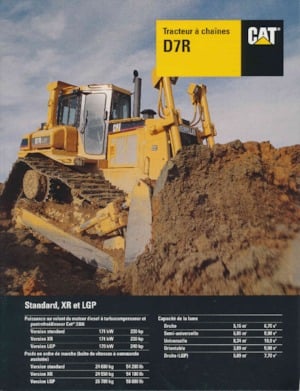 Bulldozers / Topadoras Caterpillar D 7 R MS