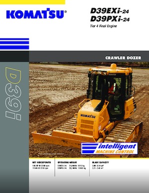 Bulldozers / Topadoras Komatsu D39EXi-24