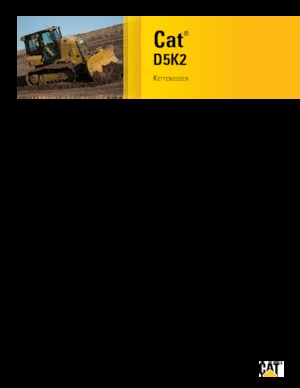 Bulldozers / Topadoras Caterpillar D5K2 XL