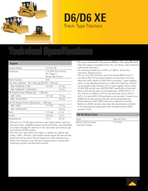 Bulldozers / Topadoras Caterpillar D6
