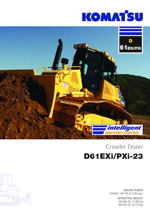 Bulldozers / Topadoras Komatsu D61PXi-23