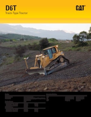 Bulldozers / Topadoras Caterpillar D6T LGP