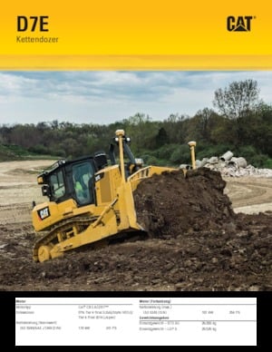 Bulldozers / Topadoras Caterpillar D7E