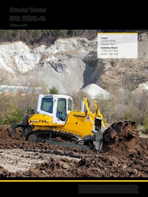 Bulldozers / Topadoras Liebherr PR 734-4 L