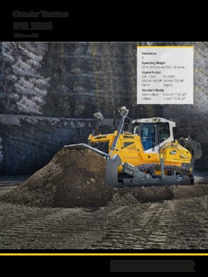 Bulldozers / Topadoras Liebherr PR 756 G8.0