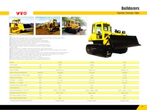 Bulldozers / Topadoras YTO T100G