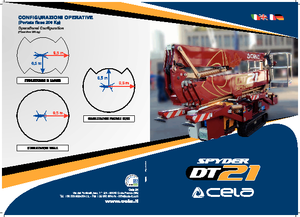 Plataformas articuladas de orugas CELA DT21 Spyder