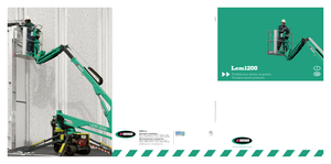 Plataformas articuladas de orugas Kato Imer Lem 1200