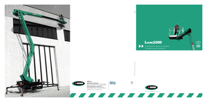 Plataformas articuladas de orugas Kato Imer Lem 2200