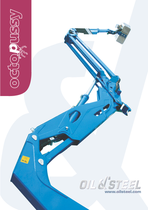Plataformas articuladas de orugas Oil & Steel Octopussy 1412 Twin