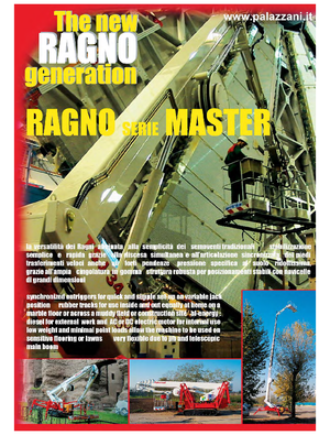 Plataformas telescópicas de orugas Palazzani TSJ 39