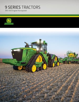 Tractores agrículas de orugas John Deere 9RT 590 
