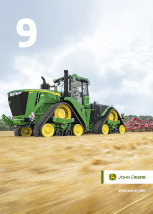 Tractores agrículas de orugas John Deere 9RT 590 