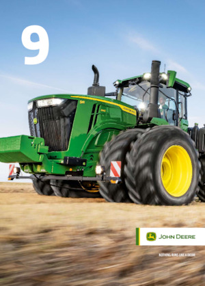 Tractores agrículas de orugas John Deere 9RX 490