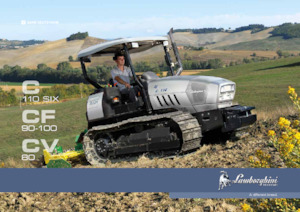 Tractores agrículas de orugas Lamborghini CV.80 C