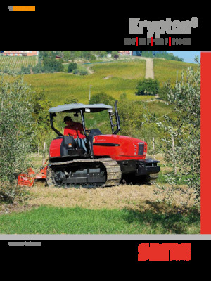 Tractores agrículas de orugas SAME Krypton³ 80 V N