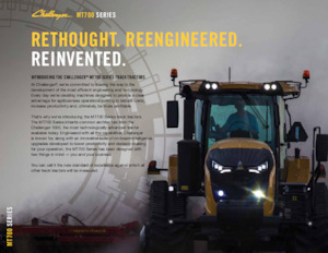 Tractores agrículas de orugas Challenger MT740