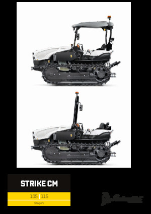 Tractores agrículas de orugas Lamborghini Strike CM 115 