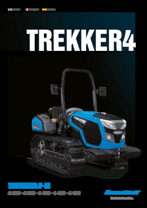 Tractores agrículas de orugas Landini Trekker 4-120 M