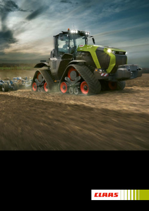 Tractores agrículas de orugas Claas Xerion 12.650 Terra Trac 