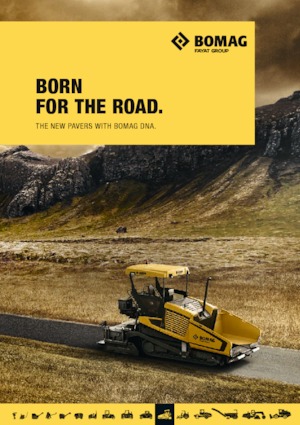 Extendedoras asfálticas sobre orugas Bomag BF 700 C 2 S 600