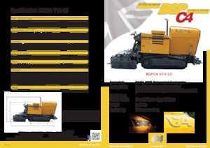 Extendedoras asfálticas sobre orugas BGP BGP-C 4