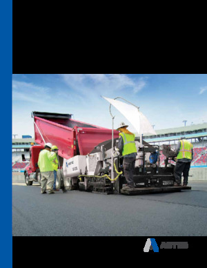 Extendedoras asfálticas sobre orugas Astec CARLSON CP75 II