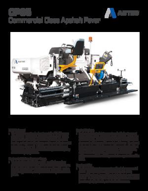 Extendedoras asfálticas sobre orugas Astec CARLSON CP85