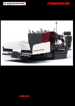 Extendedoras asfálticas sobre orugas Dynapac F1250CS PLUS