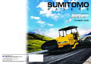Extendedoras asfálticas sobre orugas Sumitomo HA90C-2(B)